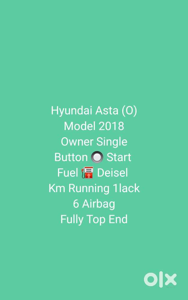 Hyundai I20 Diesel Asta, 2018, Diesel