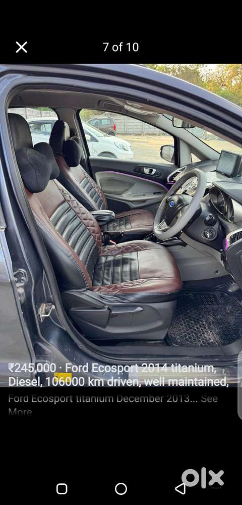 Ecosport Titanium Dec 2013 Owner 3rd 106000 Km Driven Diesel Good Car