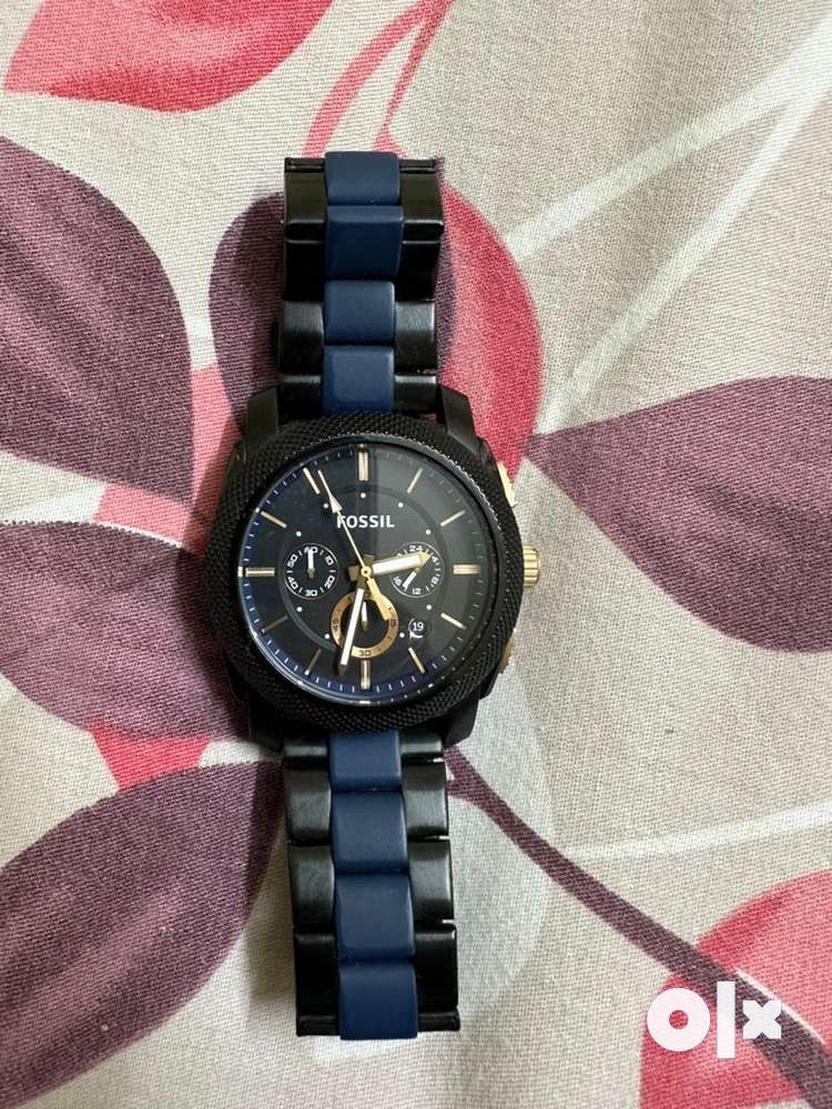 Fossil men's store machine chronograph watch