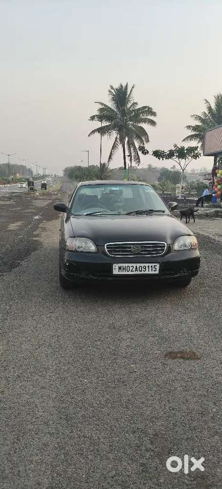 Maruti Suzuki Baleno Old Model And Yamaha Fz Bike