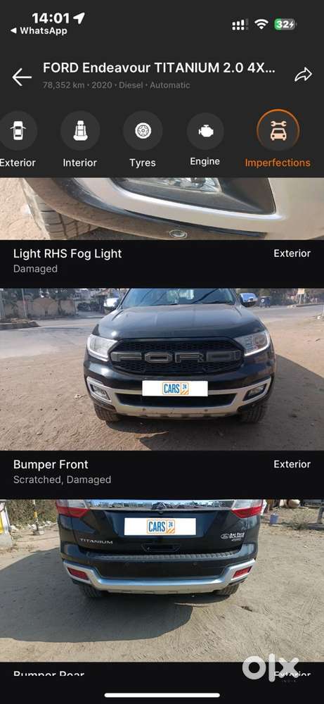 Ford Endeavour Titanium 2020