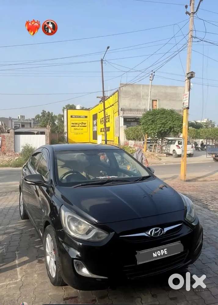 Verna Black Colour Car // With Vip Number // Discount Vi Hoju Ji