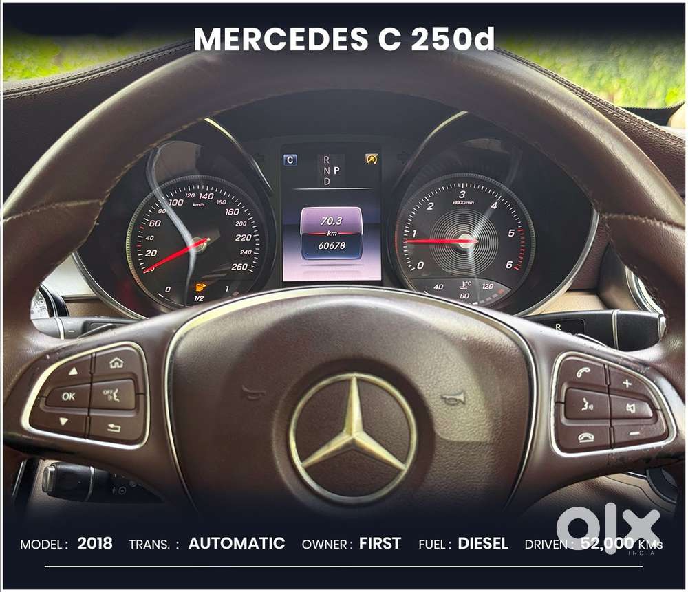 Mercedes-benz C-class 2.1 C 250 Cdi, 2018, Diesel