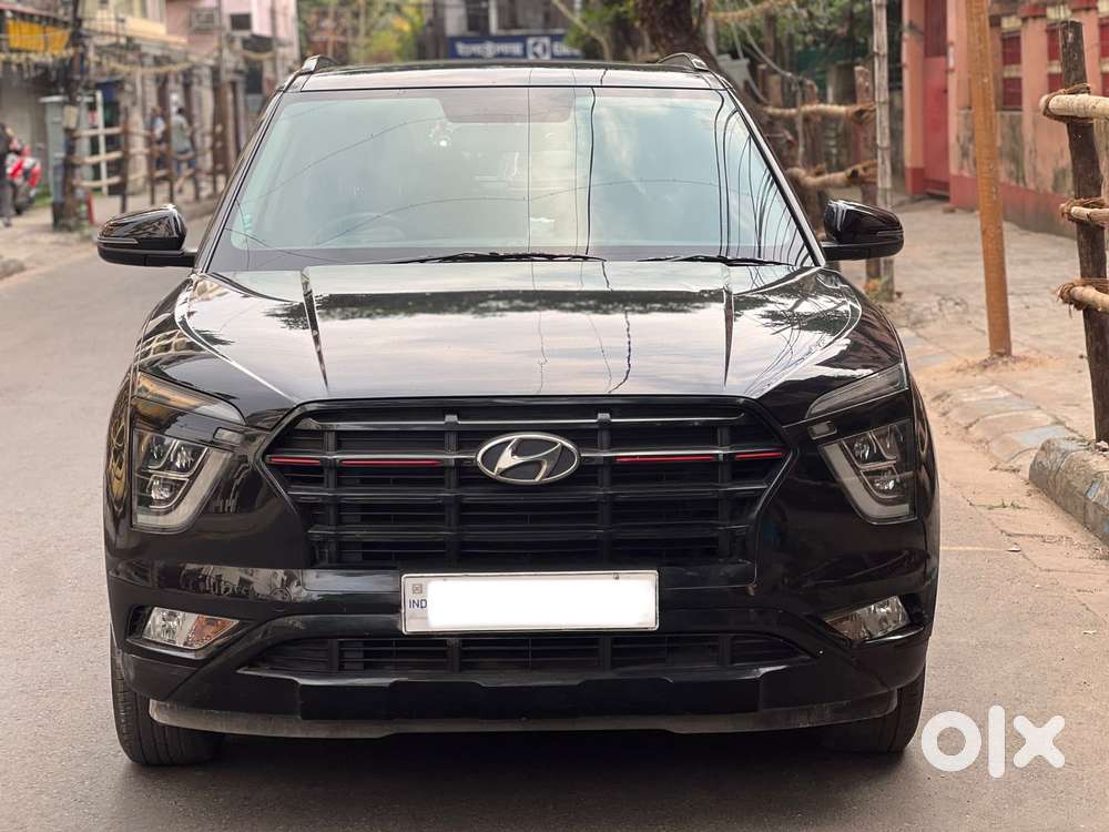 Hyundai Creta 1.5 S Plus Knight Petrol Dual Tone, 2022, Petrol