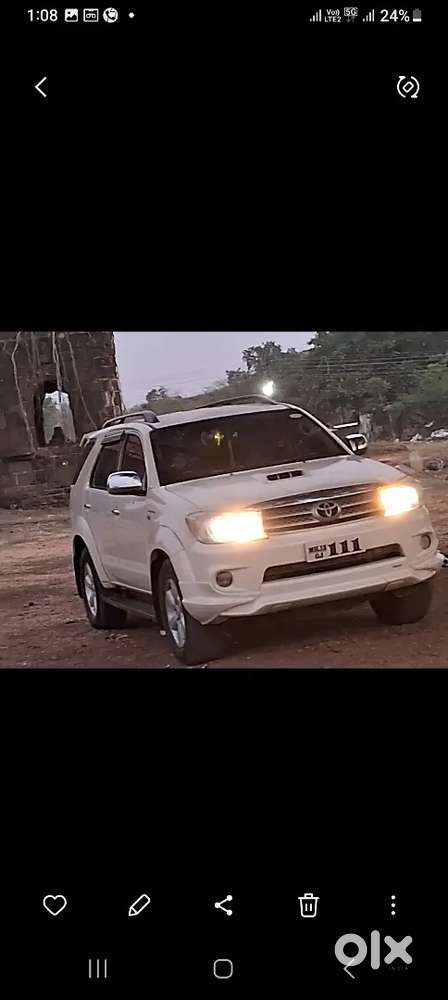 Toyota Fortuner Diesel Manual 2011 Model