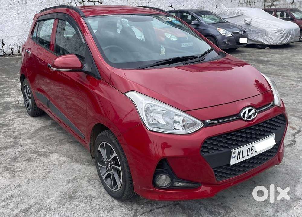 Grand I10 Asta 2018  Fiery Red  22,300 Km  Excellent Condition