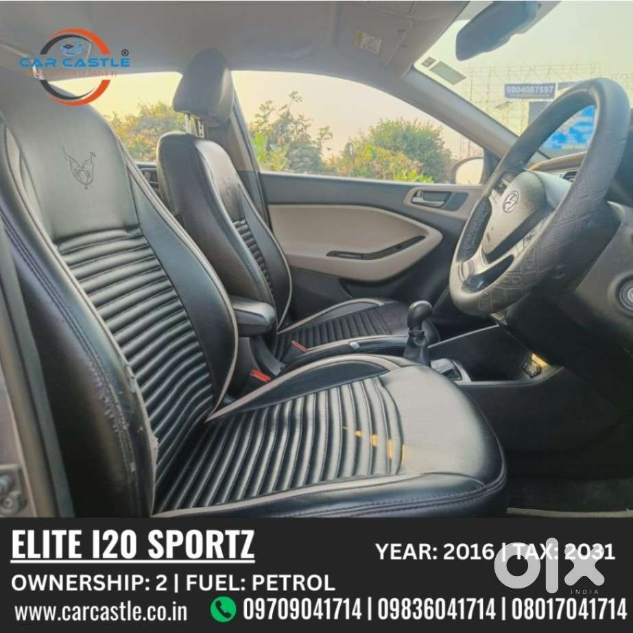 Hyundai Elite I20 Sportz (o) 1.2, 2016, Petrol