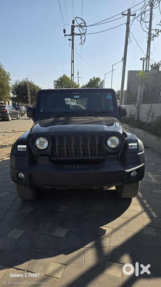 Black Mahindra Thar 2023