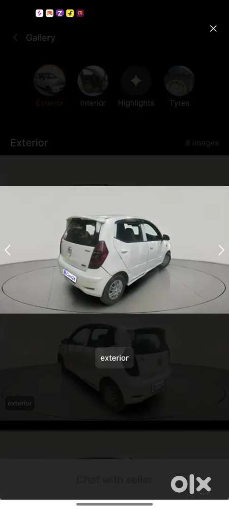 Hyundai I10 Cng + Petrol On Paper Cng