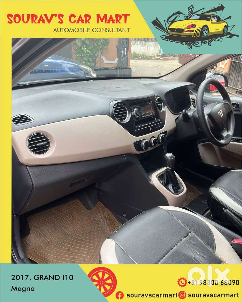 Hyundai Grand I10 Magna, 2017, Petrol