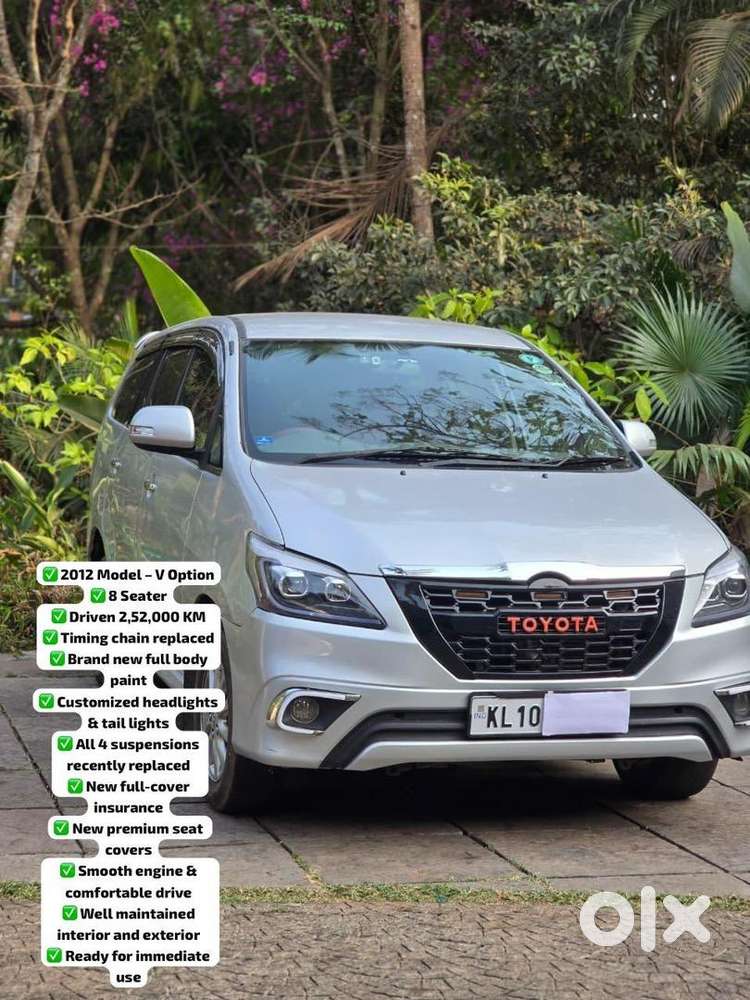 Toyota Innova 2012 Diesel Well Maintained