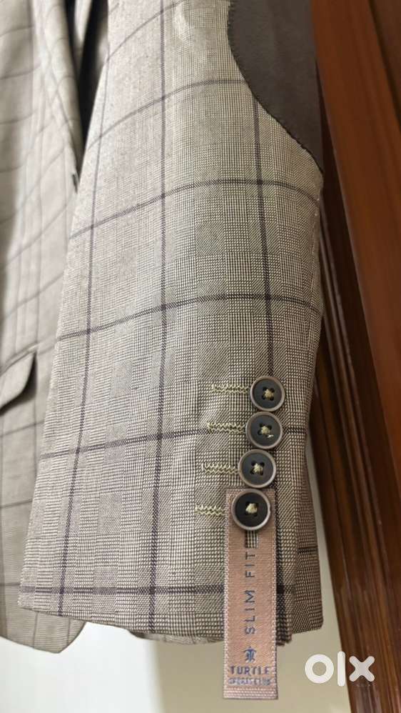 Brand New :: Turtle Sports Club Slim Fit Checked Blazer
