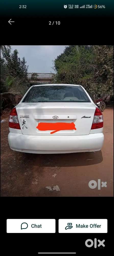 Hyundai Accent 2010 Petrol 125000 Km Driven