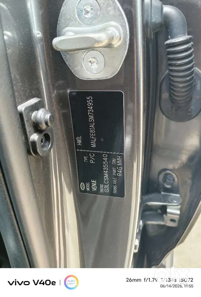 Hyundai Venue Knight Edition Petrol Manual 2025