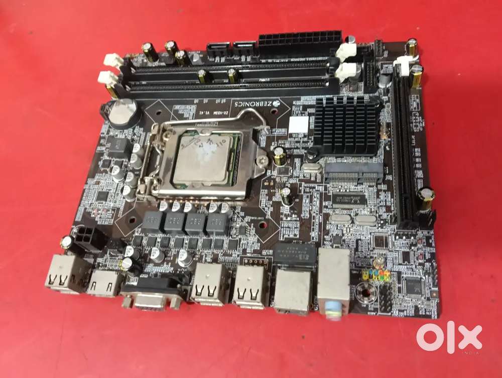 Zebronics h55 motherboard with i-3 first generation perfect working