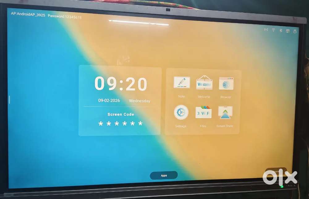 Interactive Digital Flat Panel 65 inch Whiteboard