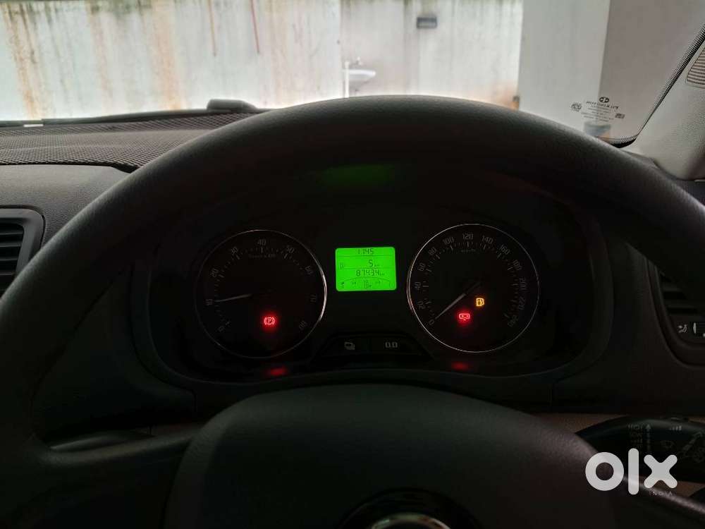 Skoda Fabia Top End Petrol White Colour