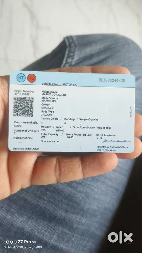 Maruti Suzuki 800 Petrol 100000 Km Driven