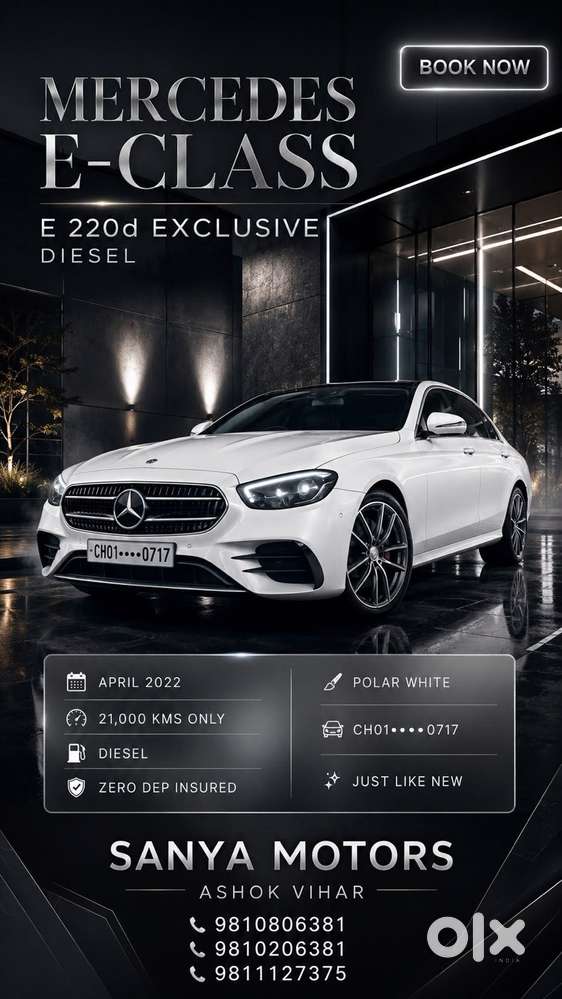 Mercedes-benz E-class E 220d Exclusive, 2022, Diesel