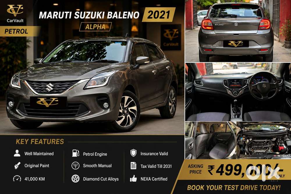 Maruti Suzuki Baleno Alpha, 2021, Petrol