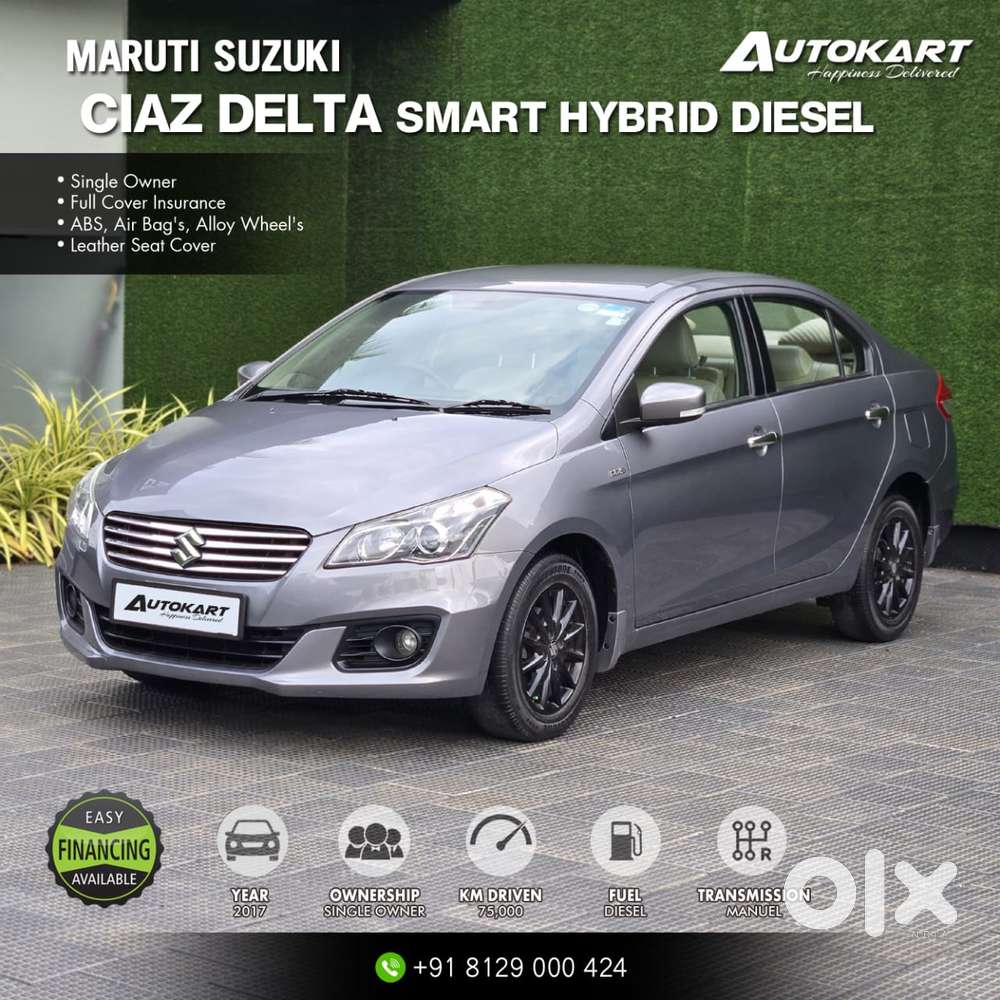 Maruti Suzuki Ciaz 1.3 Delta, 2017, Diesel
