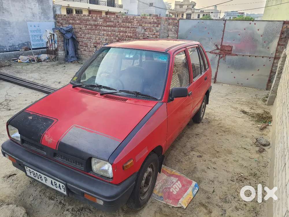 Maruti Car 800cc Red Very Good Condition  New Tyre 4 Passing 2029 Tuk