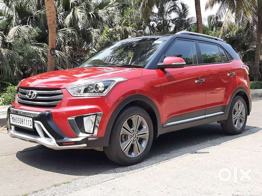 Hyundai Creta Sx Plus 1.6 Dual Tone Vtvt, 2017, Petrol
