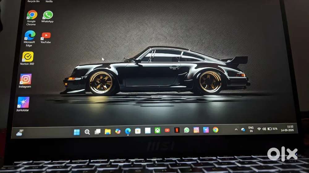 MSI Laptop: 11th generation 512 gb ssd sell or exchange