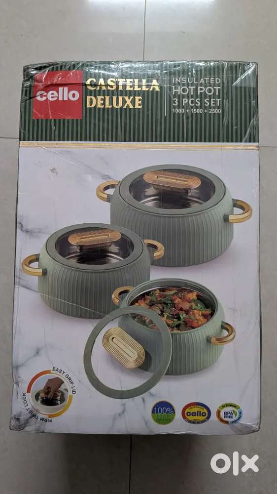 Cello Castella Deluxe Set of 3