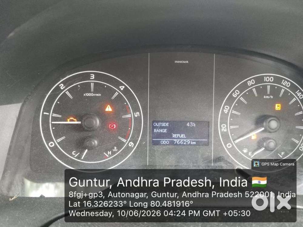 Toyota Innova Crysta 2.4 G Mt, 2020, Diesel