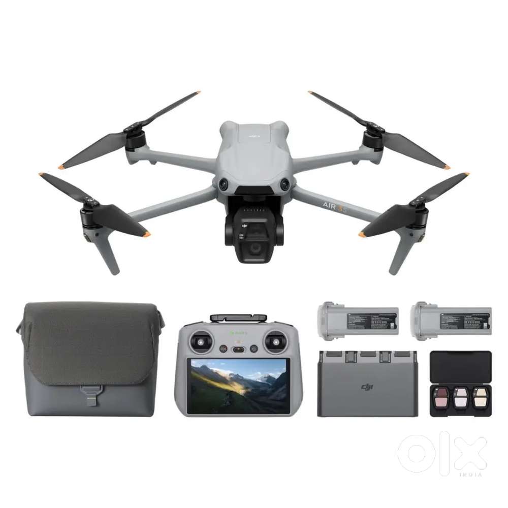 On Rent DJI Air 3S Fly more Combo in Navi Mumbai Thane