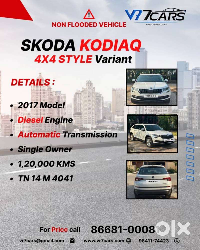 Skoda Kodiaq 2.0 Style Tdi 4x4 At, 2017, Diesel
