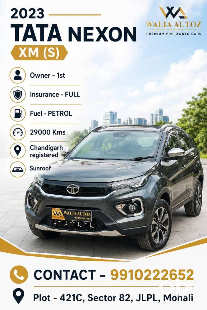 Tata Nexon 1.2 Revotron Xm (s), 2023, Petrol