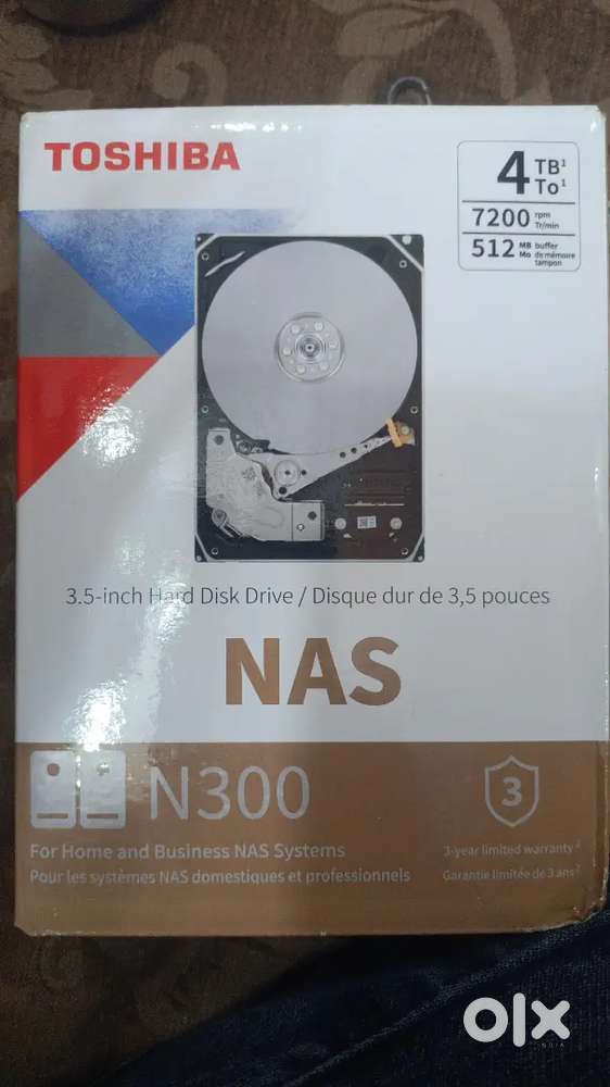 Toshiba 4tb HHD