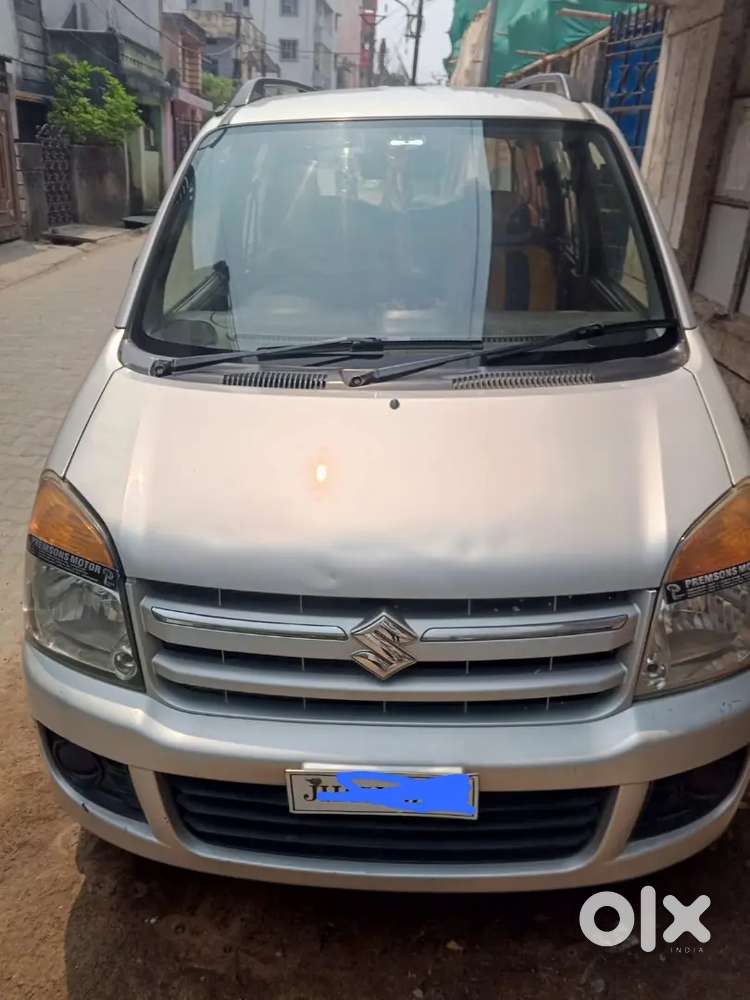 Wagon R Silver Colour Car In Good Condition