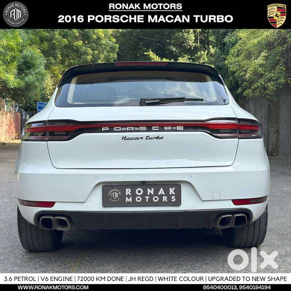 Porsche Macan Turbo, 2016, Petrol