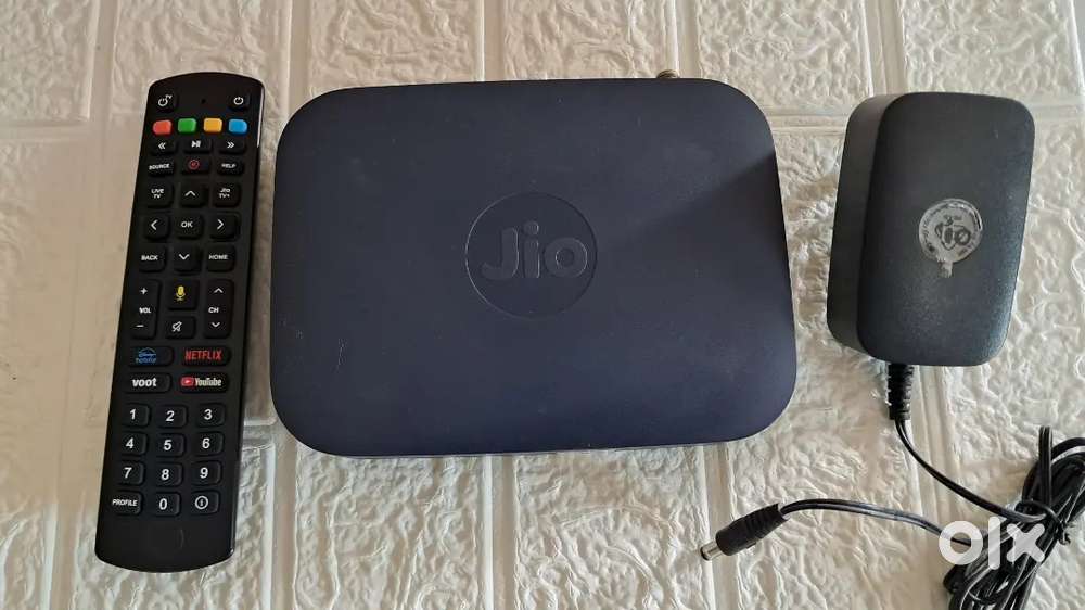 Jio Android smart 4k set top Box, Jio fiber set top box, smart tv