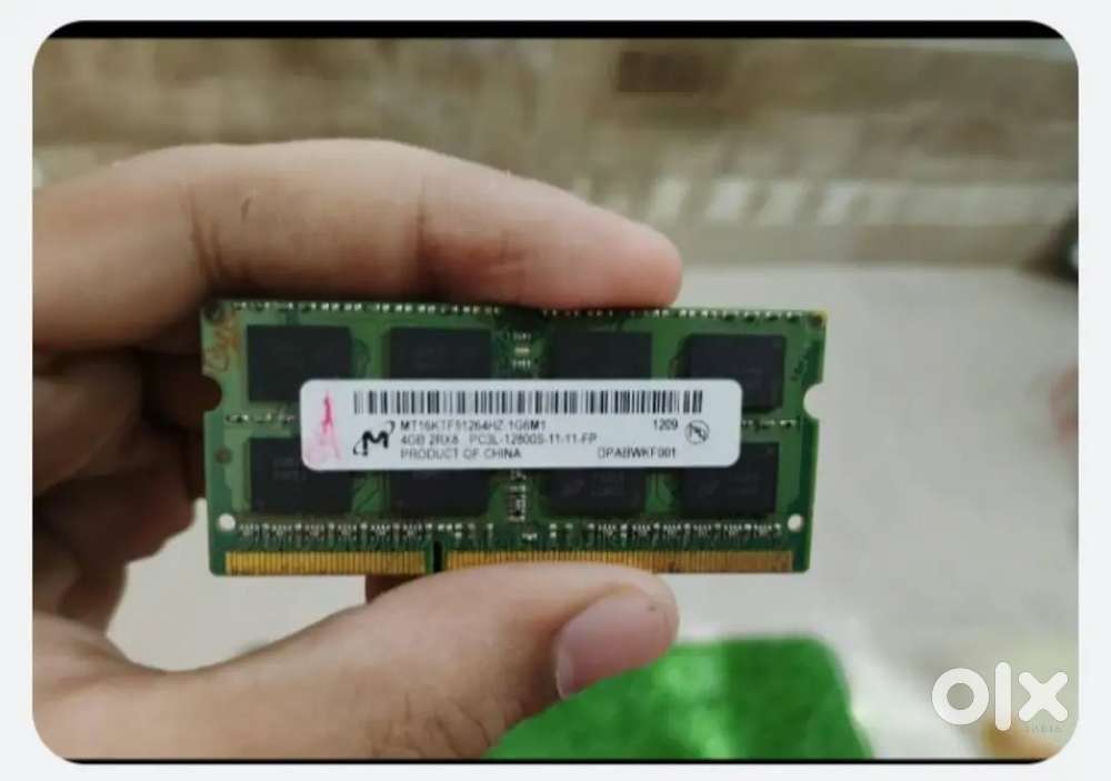 4BB ram  in new condition