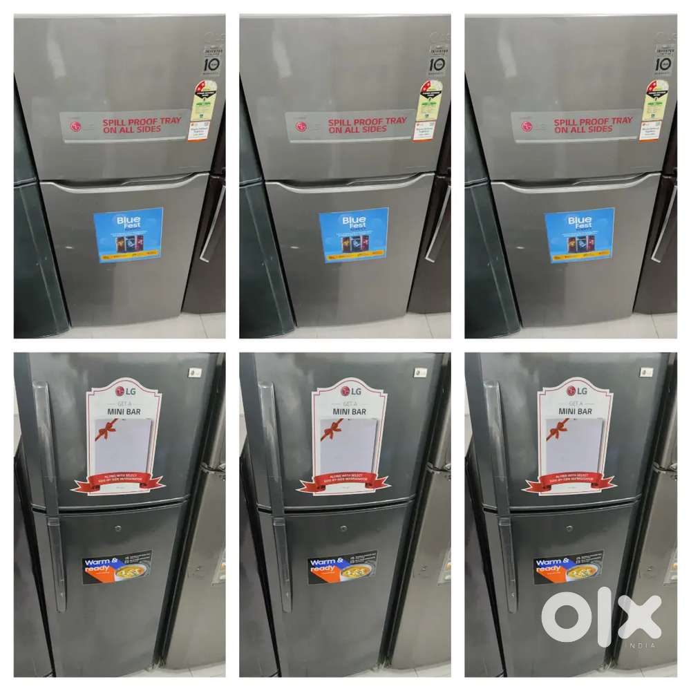 245 ltr ••• double door ••• fridge •• machine •• Fridges