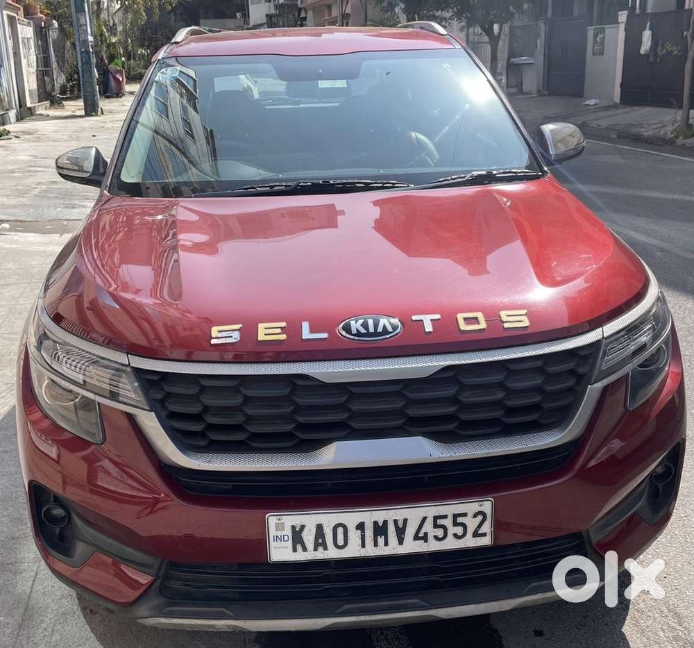Kia Seltos Htk+ Diesel At 2021 With New Tyres (company Maintained Car)
