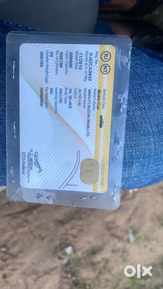 Maruti Suzuki Alto 2010 Year Petrol Manual