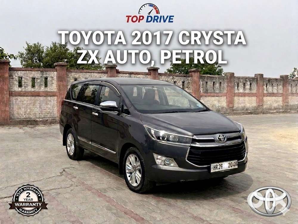 Toyota Innova Crysta 2.7 Zx At, 2017, Petrol