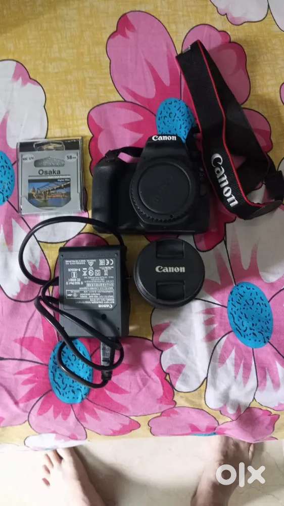Canon EOS 200 with 18-55