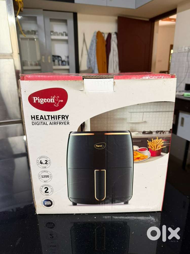 Pigeon healthifry digital with 360 high speed air circulation
