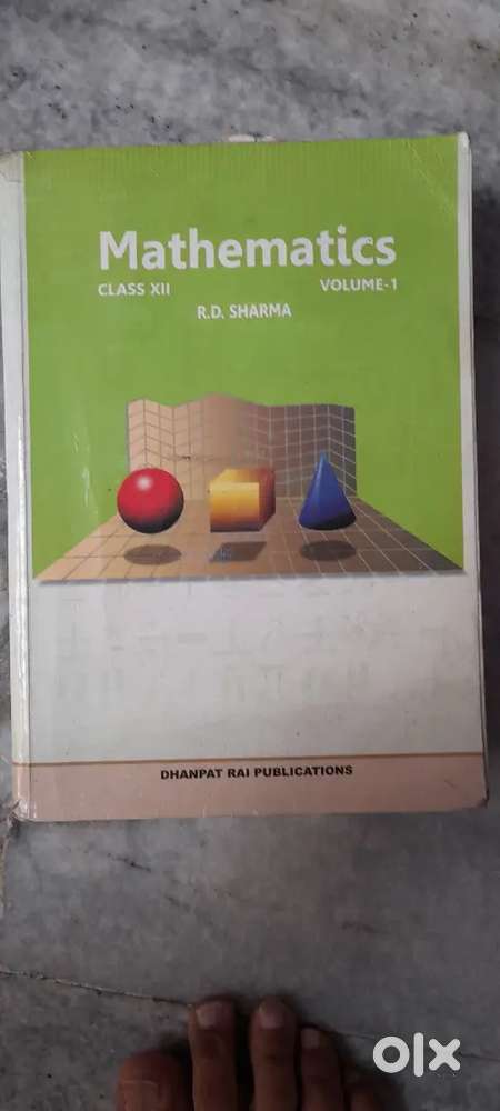 R.D. Sharma Mathematics Class 12 Vol 1 & 2 | Complete Set | CBSE