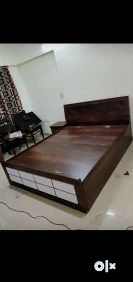 Olx deals wooden bed