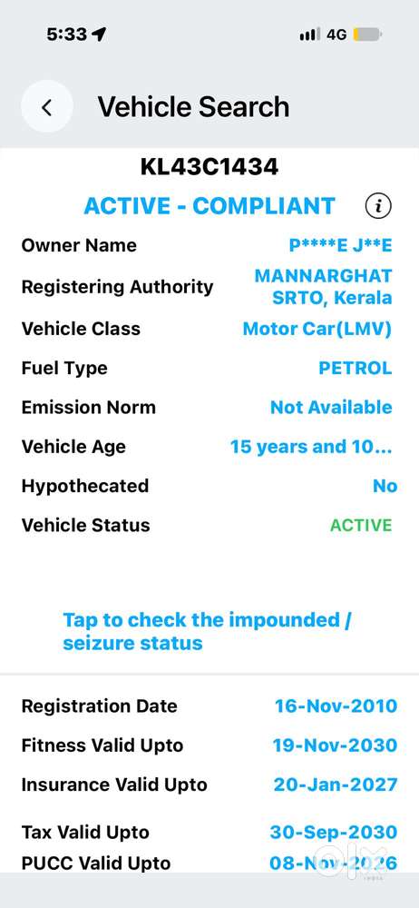 Hyundai I10 Sportz 1.2 Automatic Kappa2, 2010, Petrol