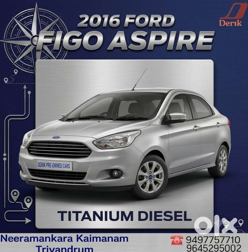 Ford Figo Aspire 1.5 Tdci Titanium Opt, 2016, Diesel