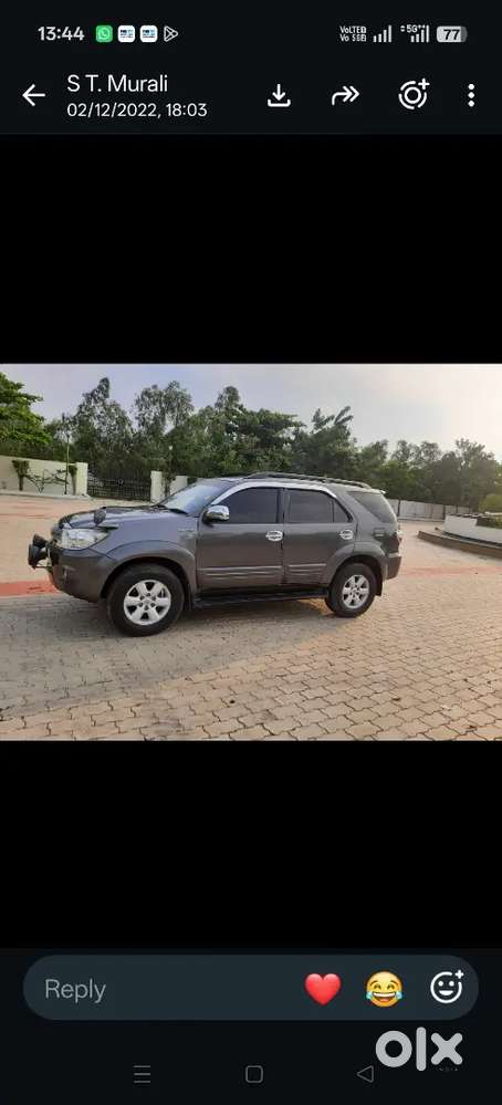 Toyota Fortuner 2011 Diesel Mt