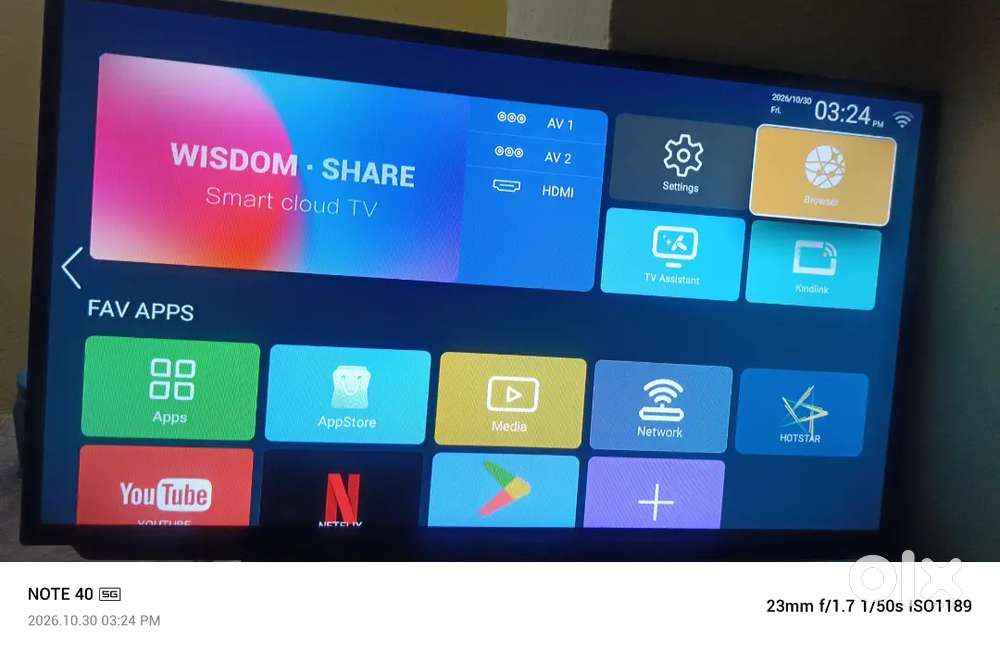 Aiwa led smart tv 40 inch